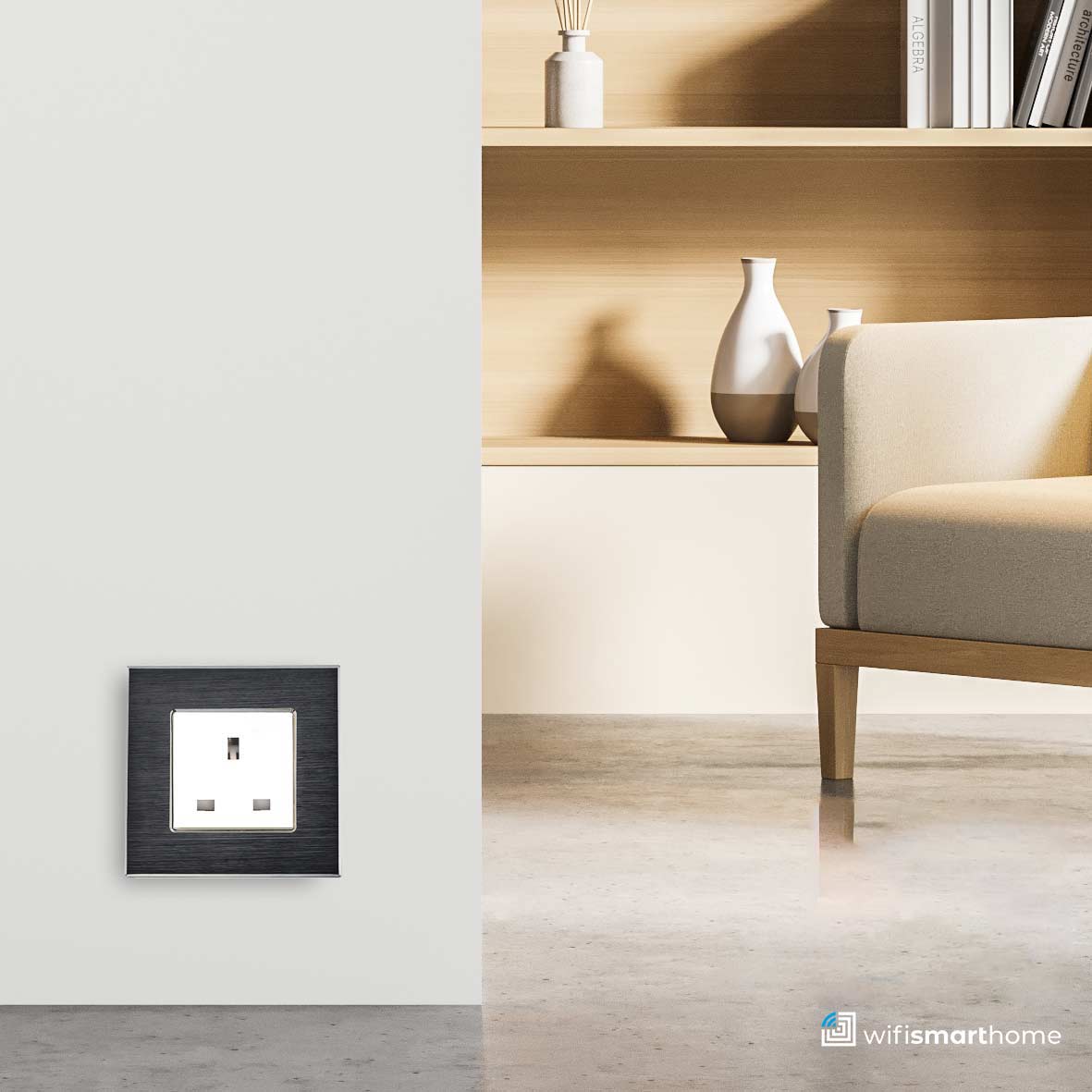 Prestige-Pro - Deluxe Non-Wifi UK Socket - 13 AMP