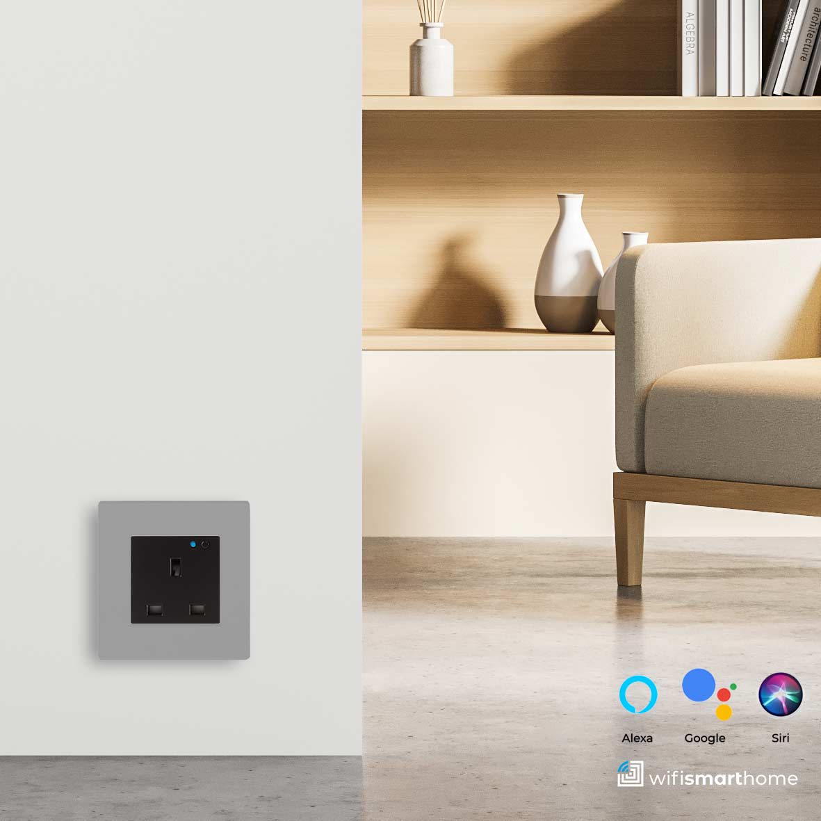 Pure Glass - Deluxe - Non Wifi - UK Socket - 13 AMP
