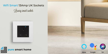 Pure Glass Wifi Smart 13Amp Sockets