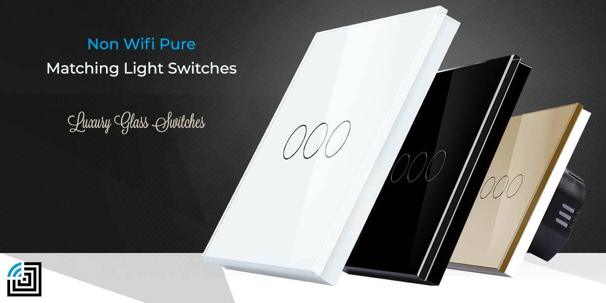 Pure Glass Light Switches
