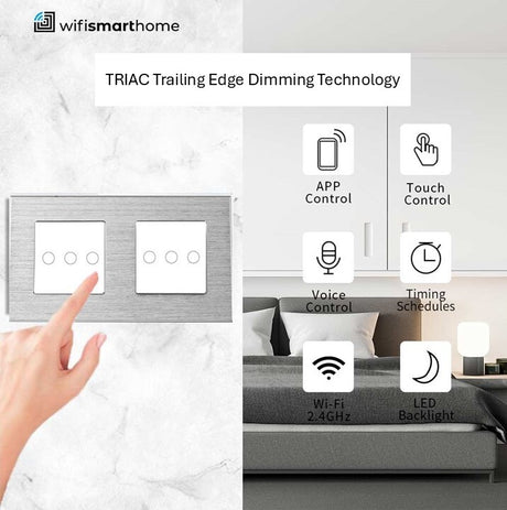 Prestige  Pro Wifi Smart Dimmers_Trailing Edge