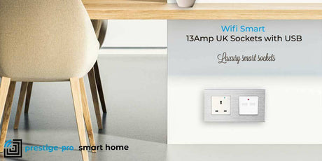 Prestige Pro Wifi Smart 13Amp Sockets with USB