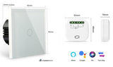 One Gang Smart Wifi Switch with Dimmer Module