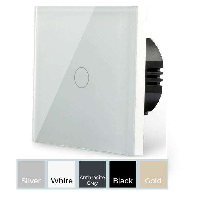 Smart Wifi one gang 20 Amp wifi glass switch, works with Alexa, google home and Siri,