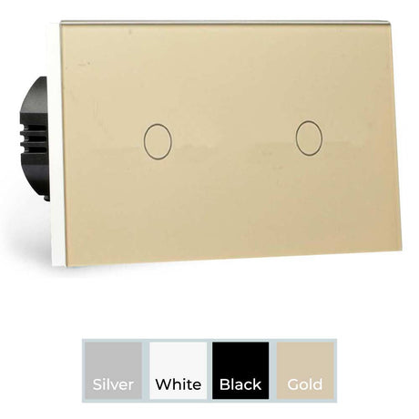 Spare Cover Pure Glass 2 Gang Wi-Fi Smart Switch