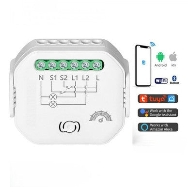 2 Gang Inline WiFi Smart Dimmer