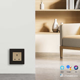Pure Glass Wifi Smart UK Socket - 13 AMP