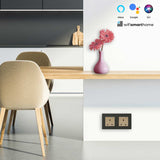 Pure Glass Double Wifi Smart UK Socket - 13 AMP