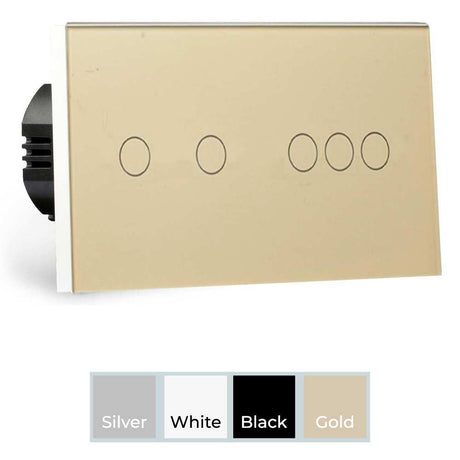 Three Gang Twin Smart Wifi Dimmer Switch
