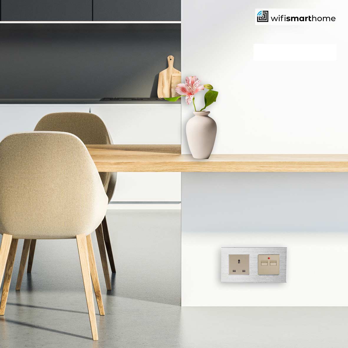 Prestige Pro -USB -Double Luxury UK Socket - 13 AMP