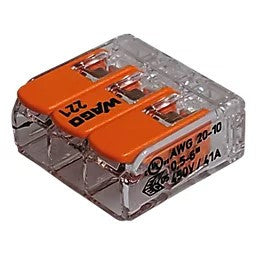 Wago 41A 3-Way Lever Connector