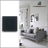 Pure Glass One Gang Light Standard Dimmer Switch - Non Wifi - Two Way