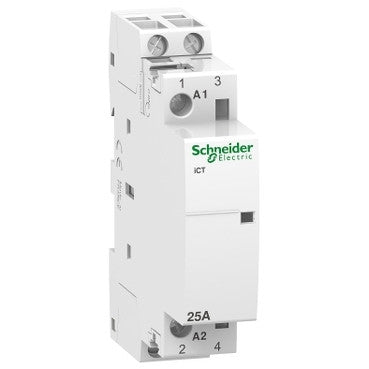 Schneider A9C20732 iCT 25A 2NO 230...240V 50Hz contactor