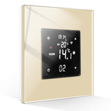 Wifi Smart Thermostat_Pure Glass Champagne Gold