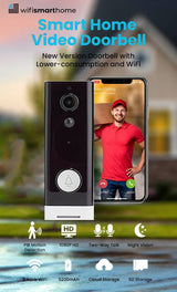 wifi video doorbell with ringer