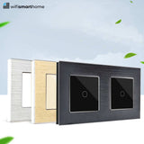 Prestige Pro - Two Gang - Double Plate - Standard Light Switch - Non Wifi