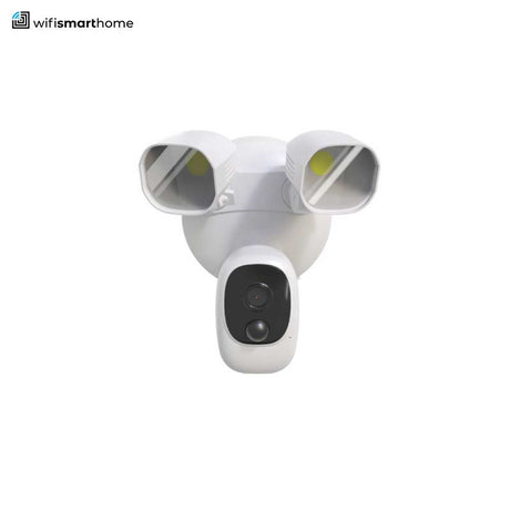Smart security floodlight camera